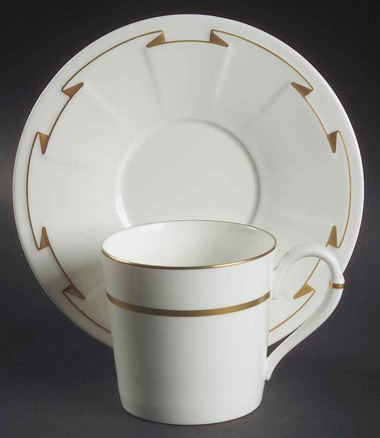 Madison Avenue Flat Cup & Saucer Set by Villeroy & Boch-1