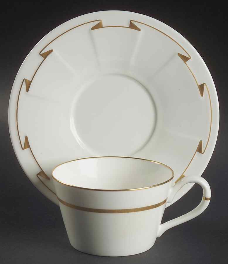 Madison Avenue Flat Cup & Saucer Set by Villeroy & Boch-1