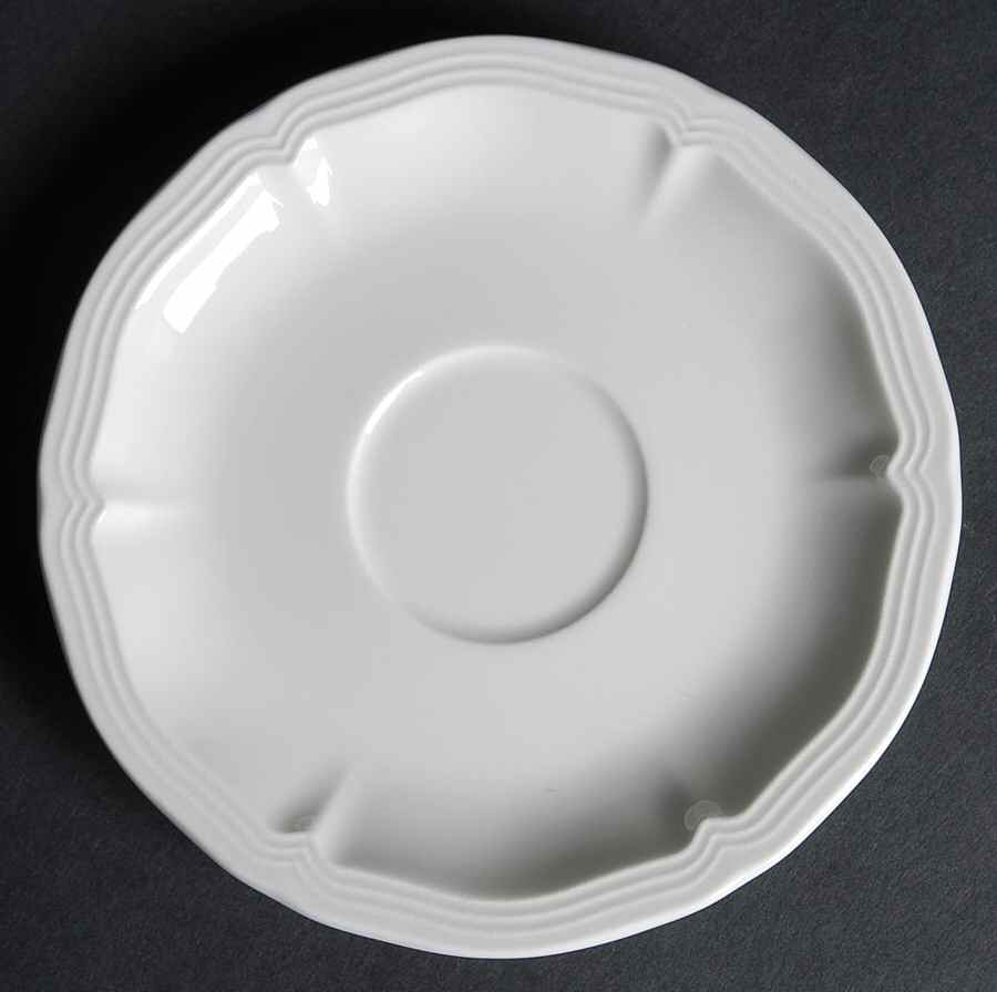 Manoir (VitroPorcelain, Luxembourg & Germany) Saucer for Demitasse Cup by Villeroy & Boch-1