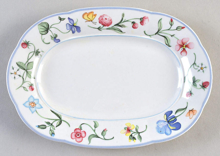 Mariposa (Bone China) Relish/Gravy Underplate by Villeroy & Boch-1