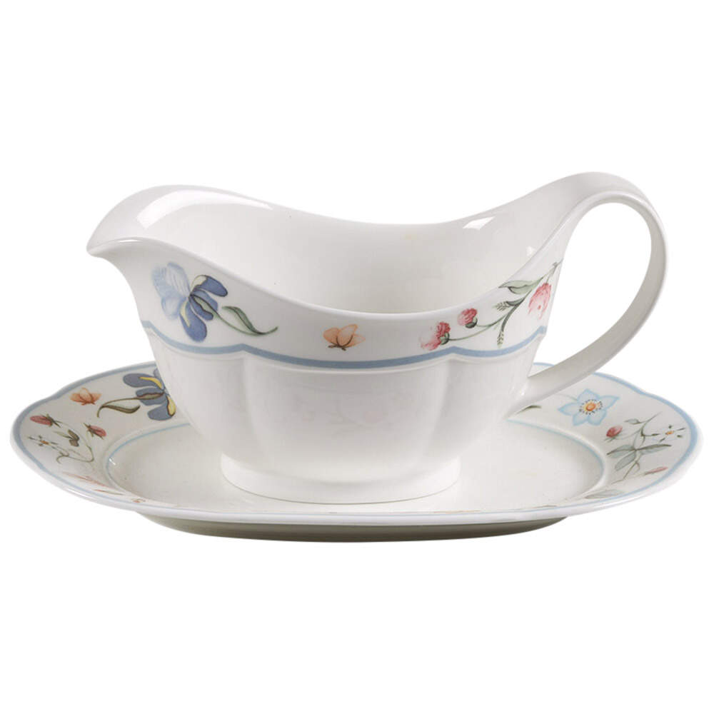 Mariposa (Bone China) Gravy Boat & Underplate/Relish by Villeroy & Boch-1