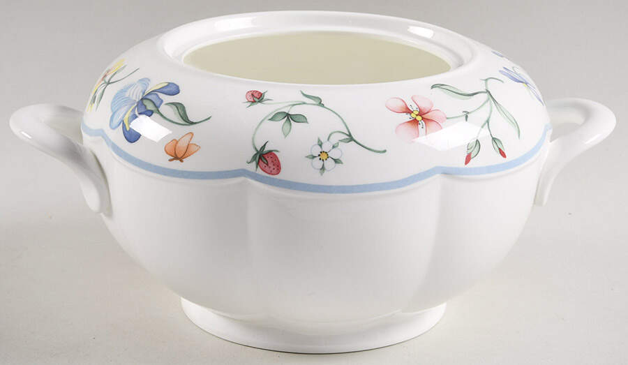 Mariposa (Bone China) Round Vegetable No Lid by Villeroy & Boch-1
