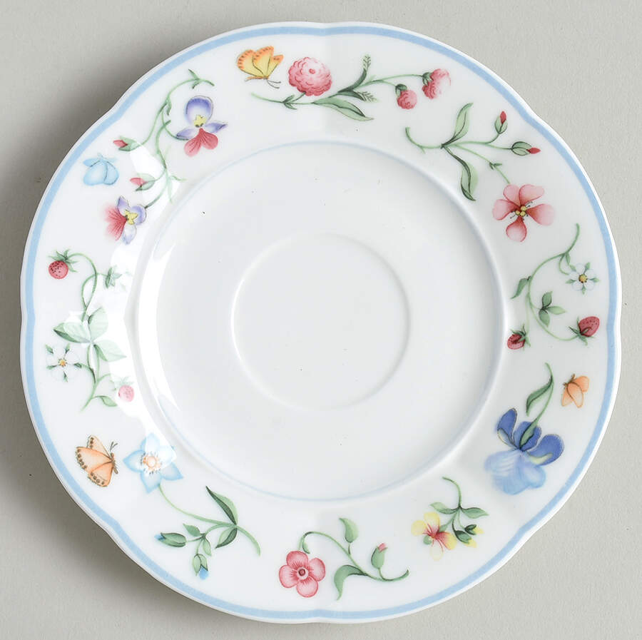 Mariposa (Bone China) Saucer by Villeroy & Boch-1