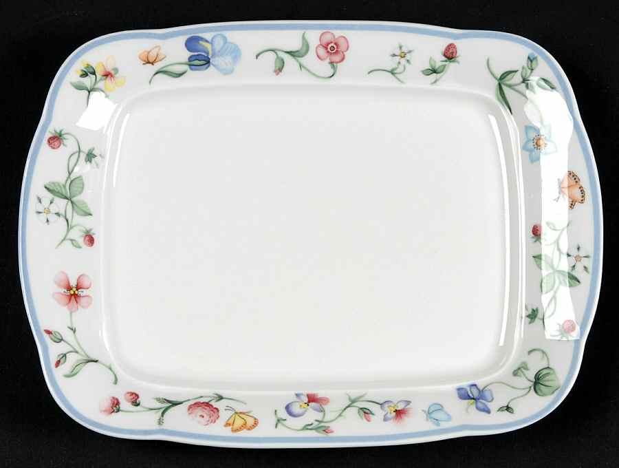 Mariposa (Bone China) Butter Tray by Villeroy & Boch-1