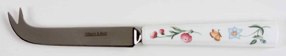 Mariposa (Bone China) Cheese Knife with Stainless Blade by Villeroy & Boch-1