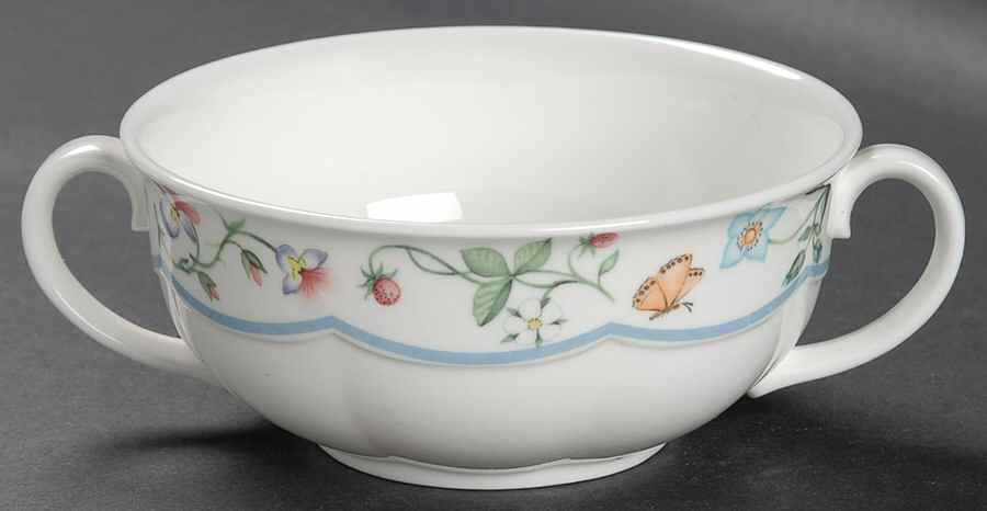 Mariposa (Bone China) Cream Soup Bowl for CSSBRL by Villeroy & Boch-1
