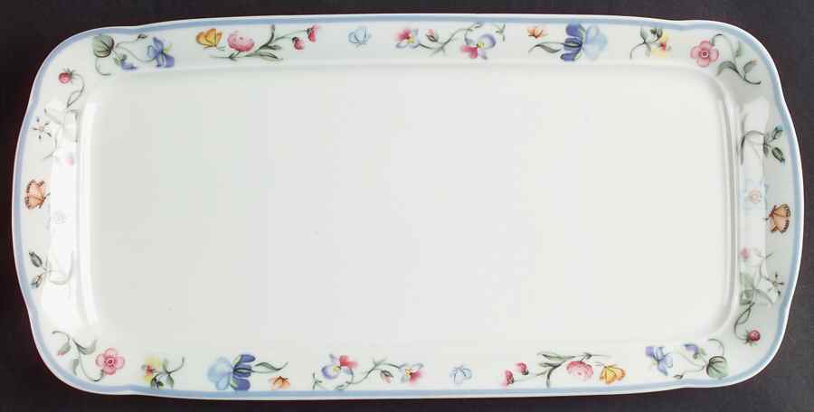 Mariposa (Bone China) Large Sandwich Tray by Villeroy & Boch-1