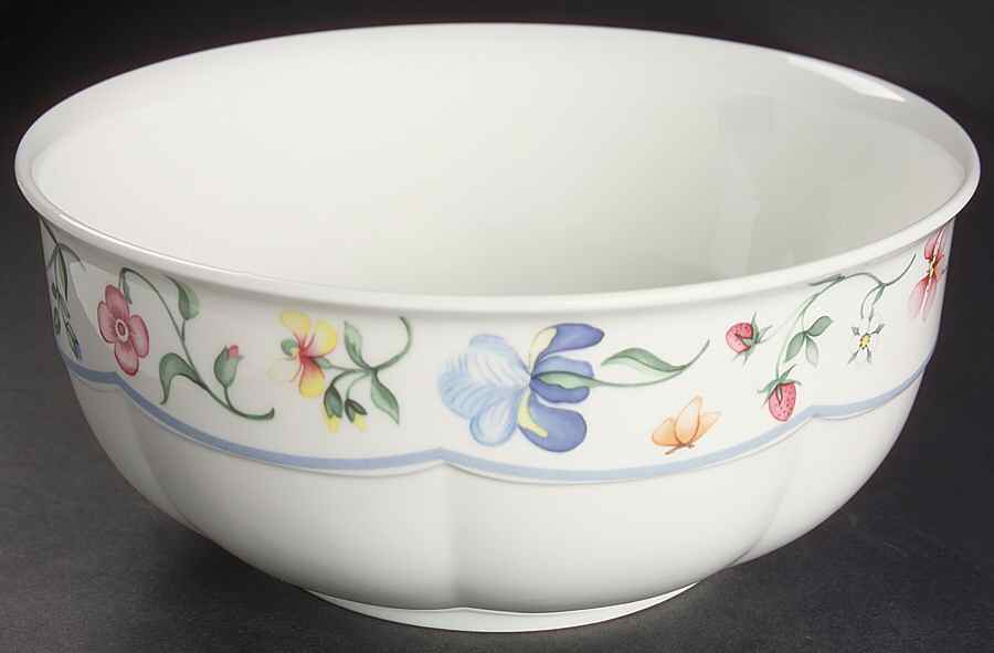 Mariposa (Bone China) 8" Round Vegetable Bowl by Villeroy & Boch-1