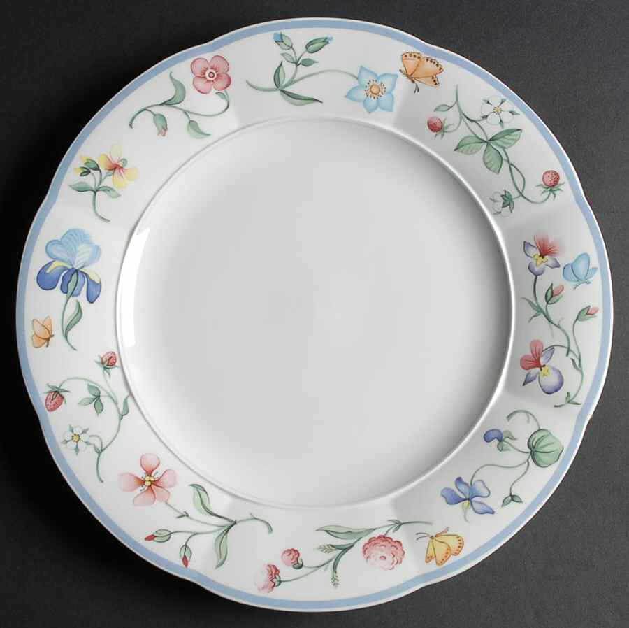 Mariposa (Bone China) 12" Chop Plate (Round Platter) by Villeroy & Boch-1