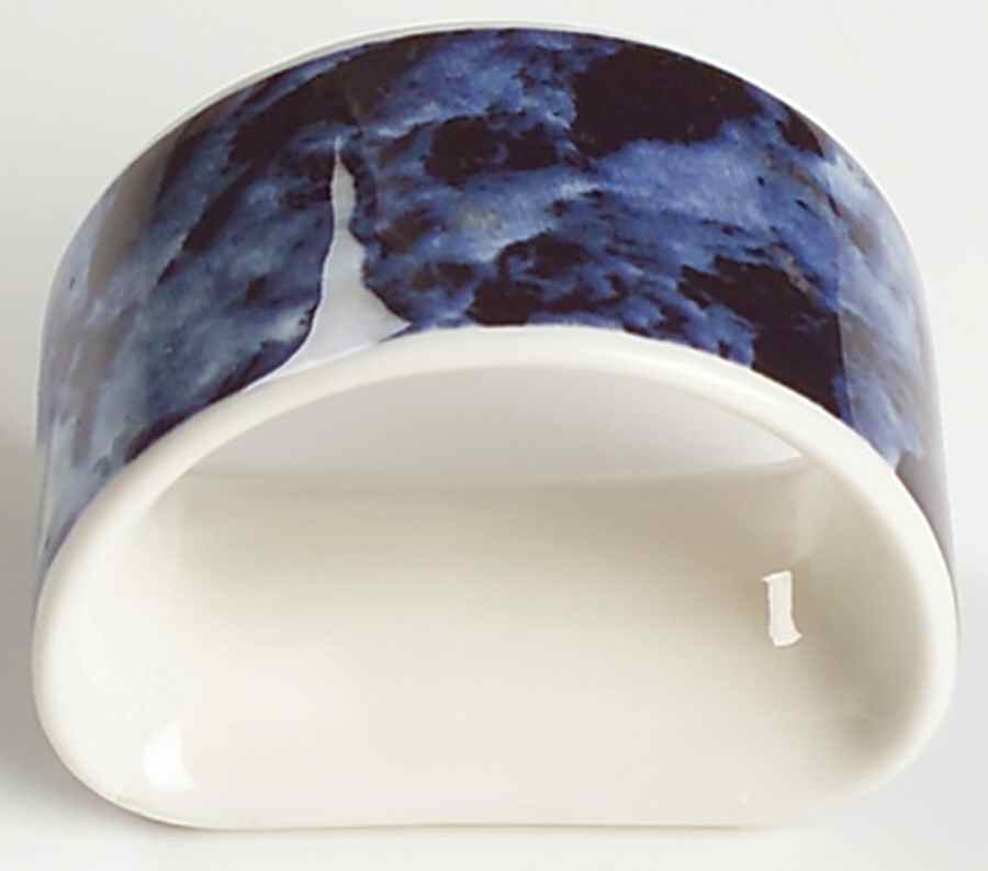 Marble Blue Napkin Ring by Villeroy & Boch-1