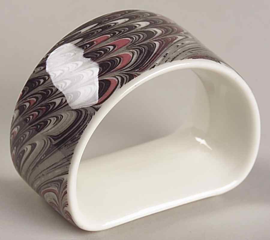 Medici Black Napkin Ring by Villeroy & Boch-1