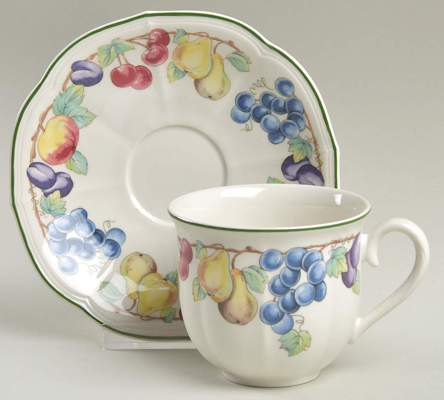 Melina Flat Cup & Saucer Set by Villeroy & Boch-1
