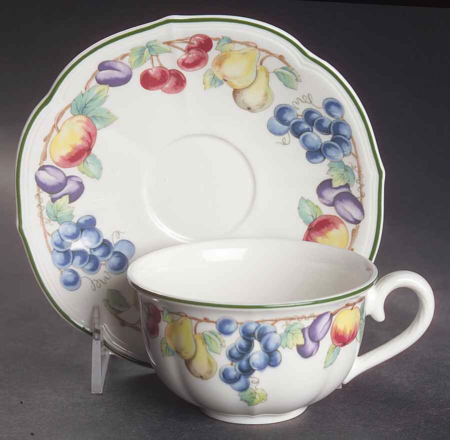 Melina Flat Cup & Saucer Set by Villeroy & Boch-1