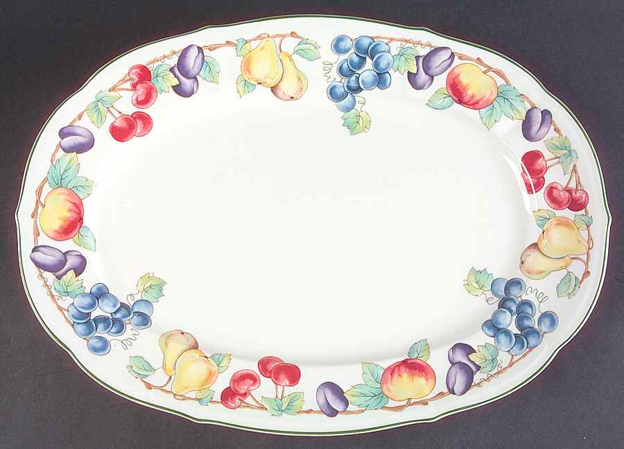 Melina 15" Oval Serving Platter by Villeroy & Boch-1