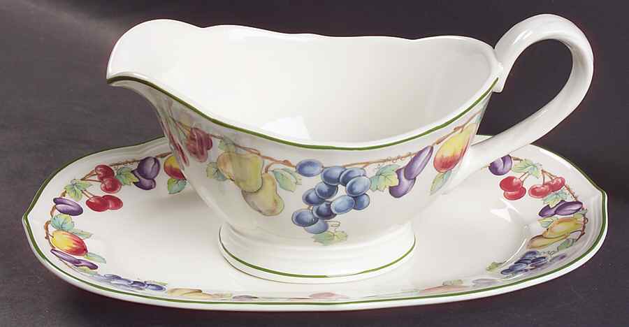 Melina Gravy Boat & Underplate/Relish by Villeroy & Boch-1