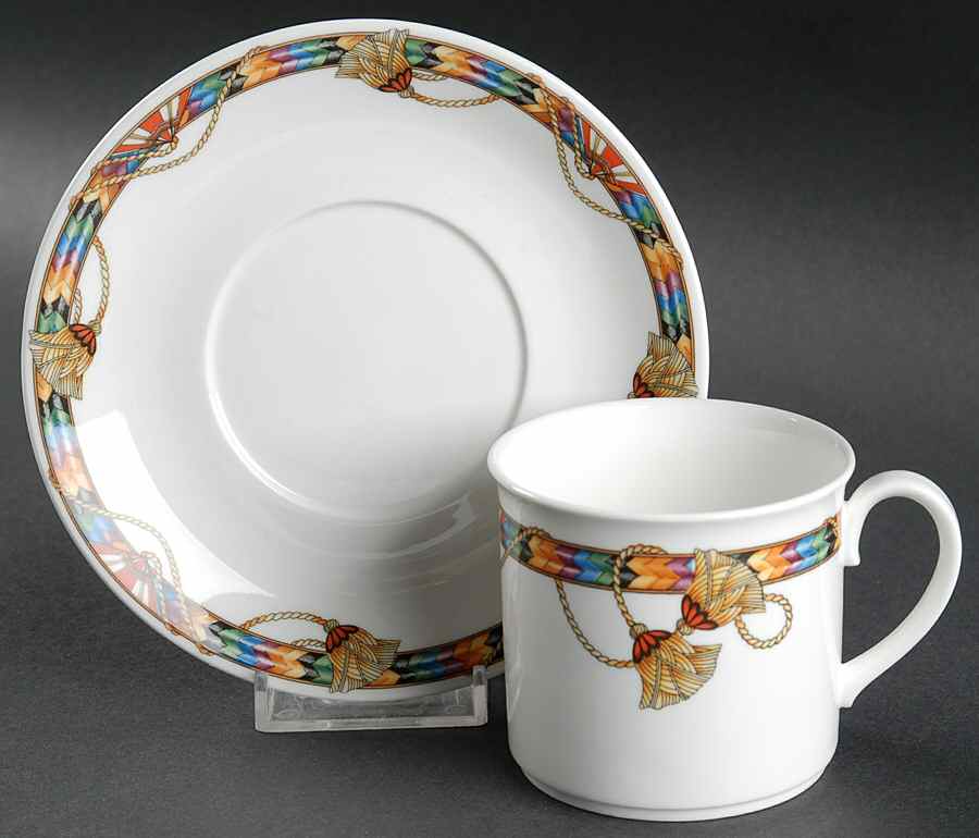 Messalina Flat Cup & Saucer Set by Villeroy & Boch-1