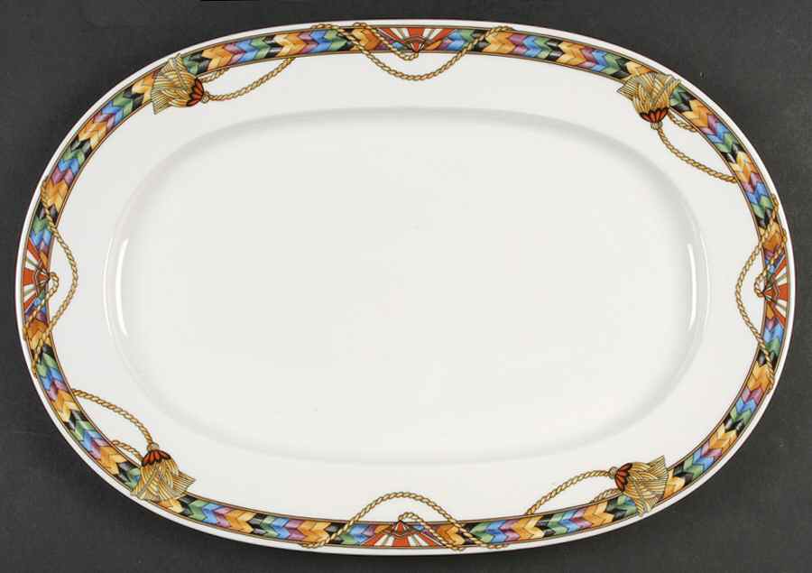 Messalina 16" Oval Serving Platter by Villeroy & Boch-1