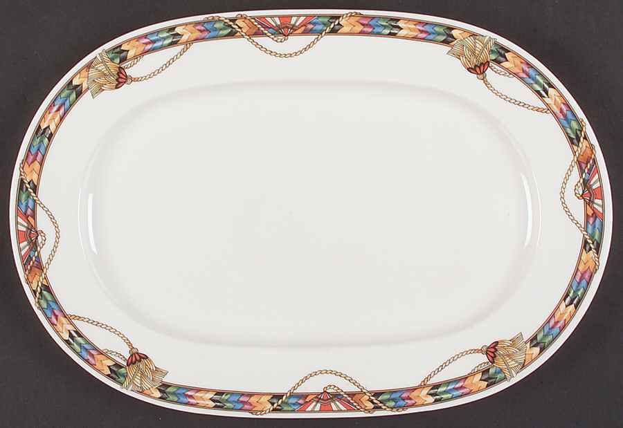 Messalina 13" Oval Serving Platter by Villeroy & Boch-1