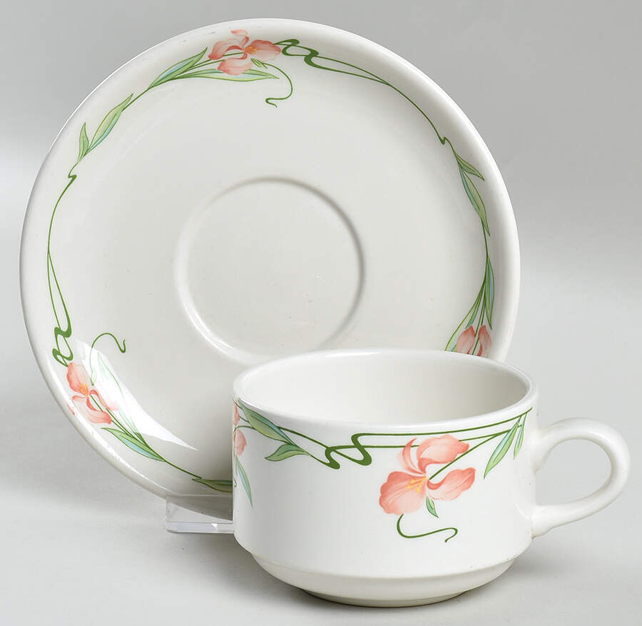 Miami Flat Cup & Saucer Set by Villeroy & Boch-1