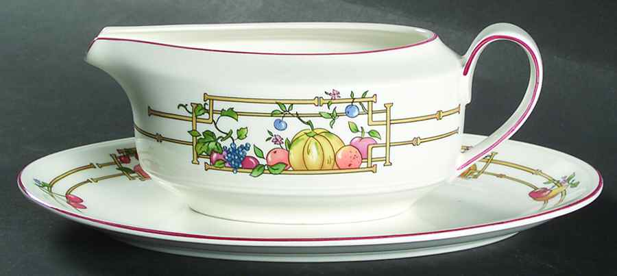 Mon Jardin Gravy Boat & Underplate by Villeroy & Boch-1