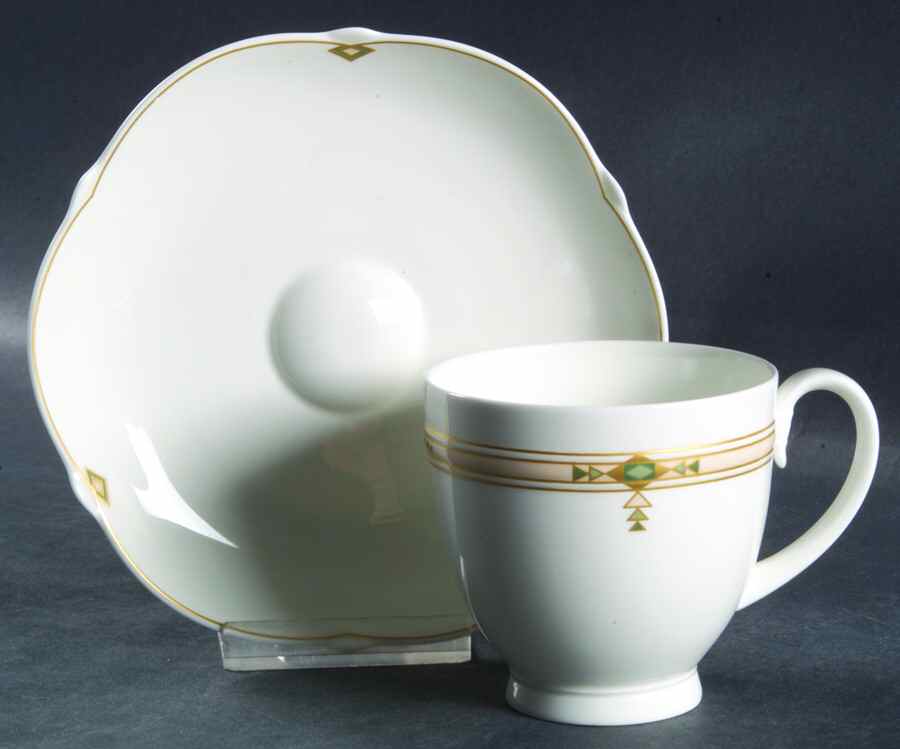 Montserrat Footed Cup & Saucer Set by Villeroy & Boch-1