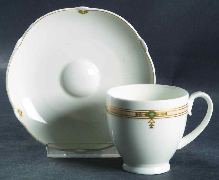 Montserrat Footed Demitasse Cup & Saucer Set by Villeroy & Boch-1