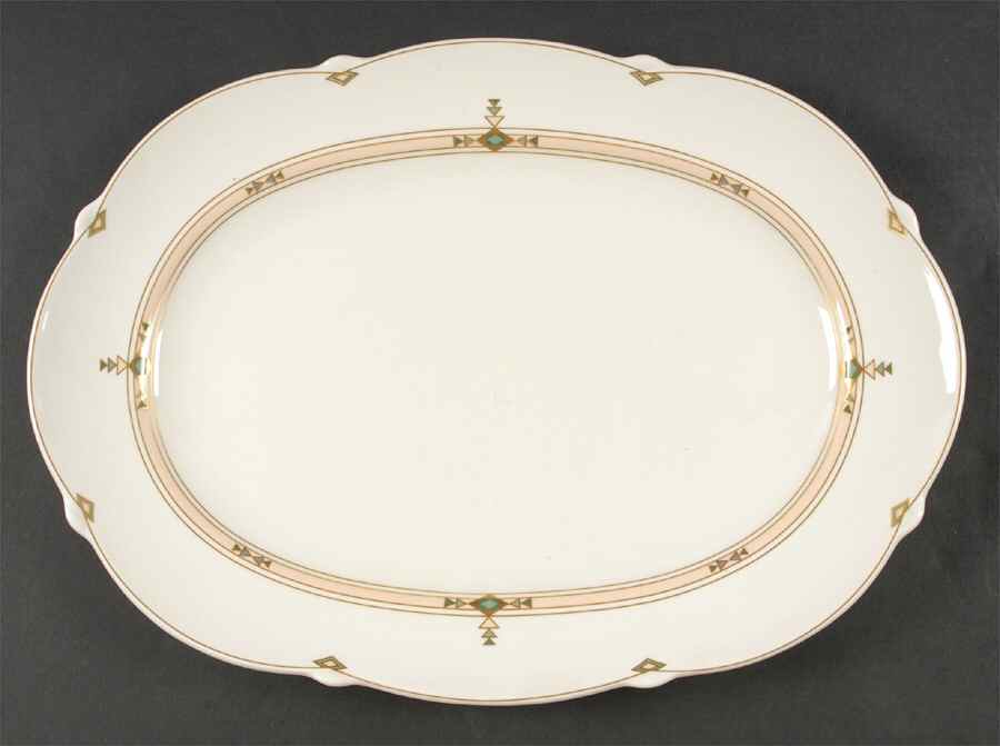 Montserrat 15" Oval Serving Platter by Villeroy & Boch-1
