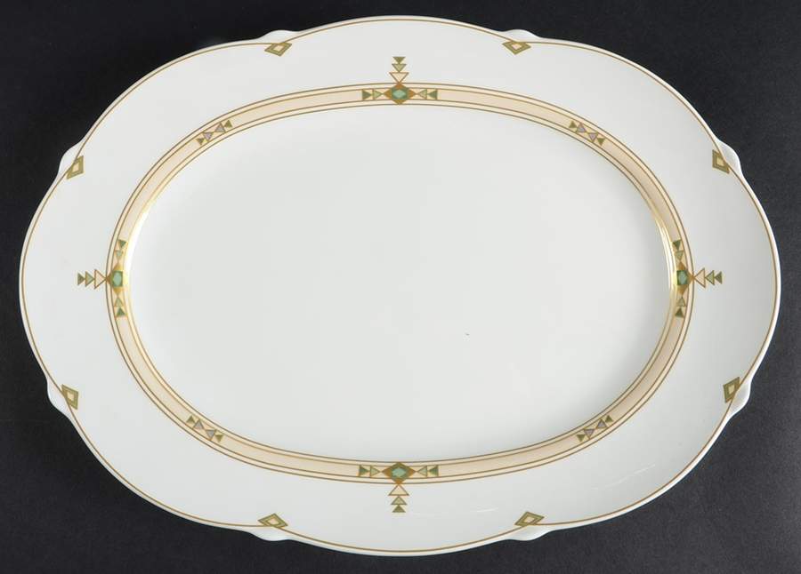 Montserrat 13" Oval Serving Platter by Villeroy & Boch-1