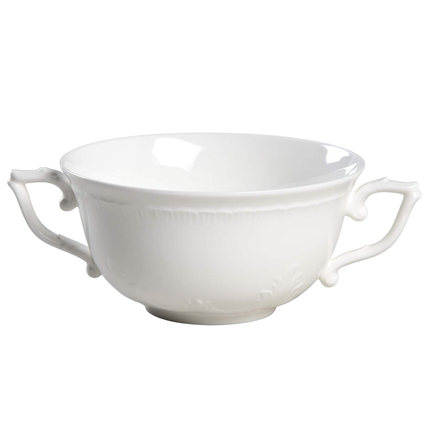 Montclair Weiss Flat Cream Soup Bowl by Villeroy & Boch-1