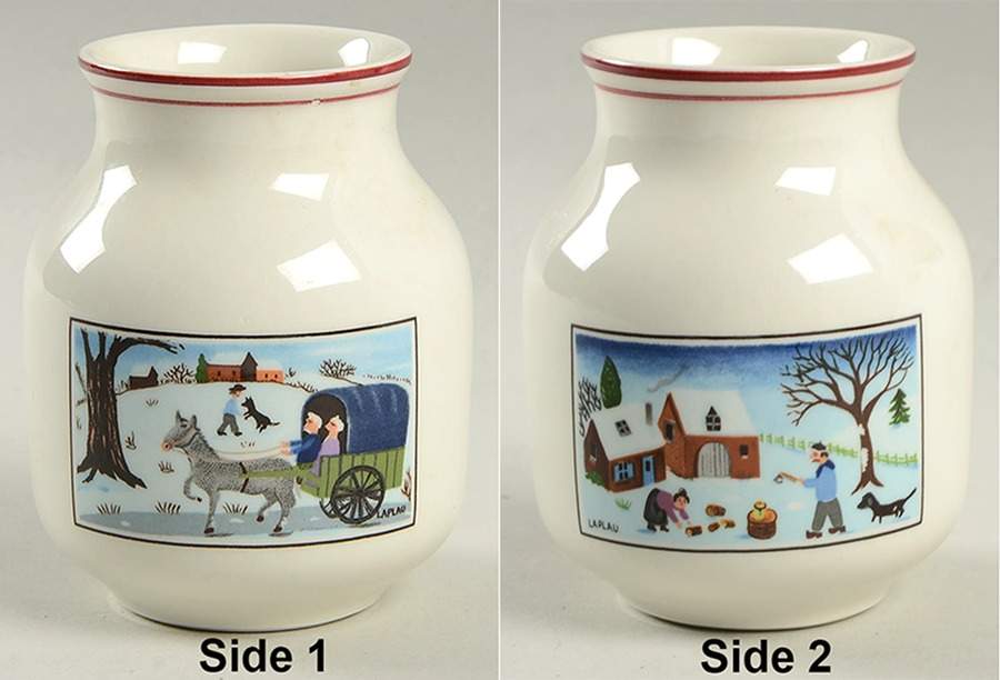 Naif Christmas 3" Vase by Villeroy & Boch-1