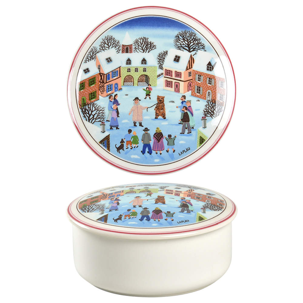 Naif Christmas Large Candy Box & Lid by Villeroy & Boch-1