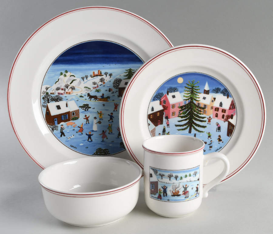 Naif Christmas 32 Piece Estate Set by Villeroy & Boch-1