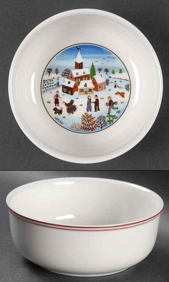 Naif Christmas Soup/Cereal Bowl by Villeroy & Boch-1