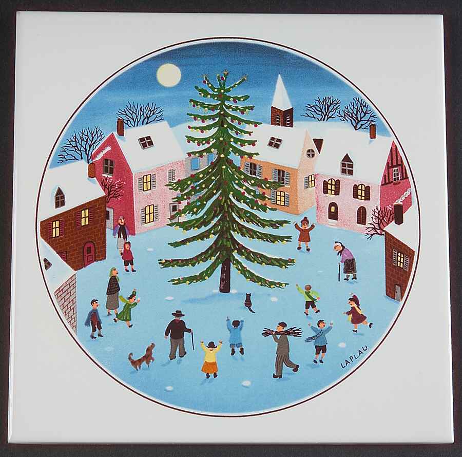 Naif Christmas Trivet by Villeroy & Boch-1