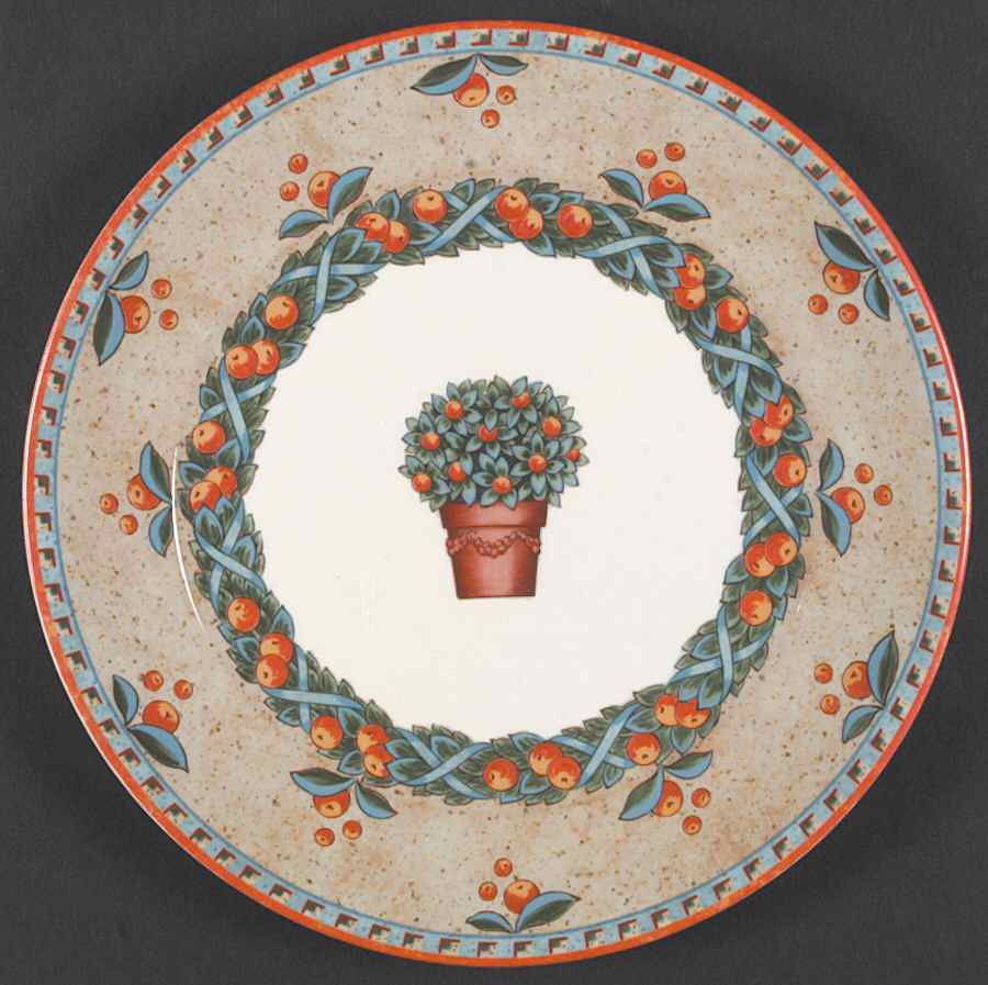 Naranja 12" Chop Plate (Round Platter) by Villeroy & Boch-1