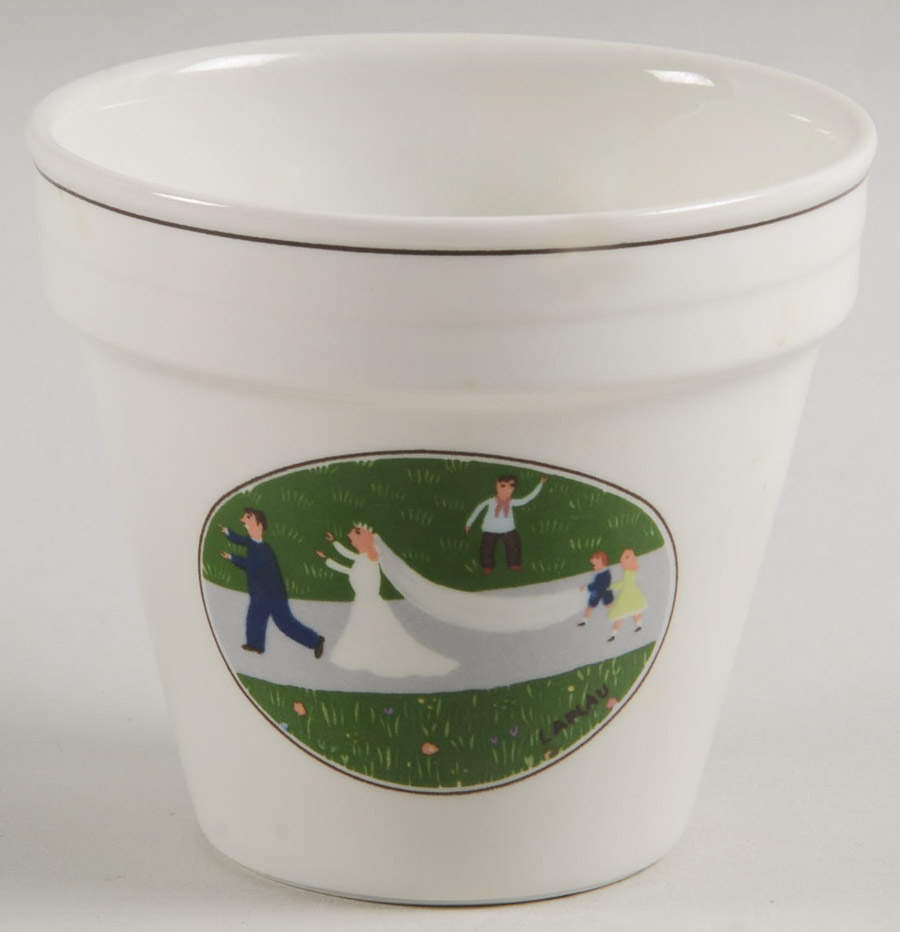 Naif Wedding Small Flower Pot No Underplate by Villeroy & Boch-1