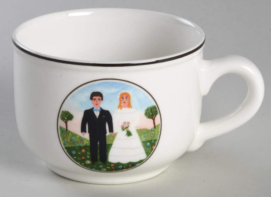 Naif Wedding Flat Cup by Villeroy & Boch-1