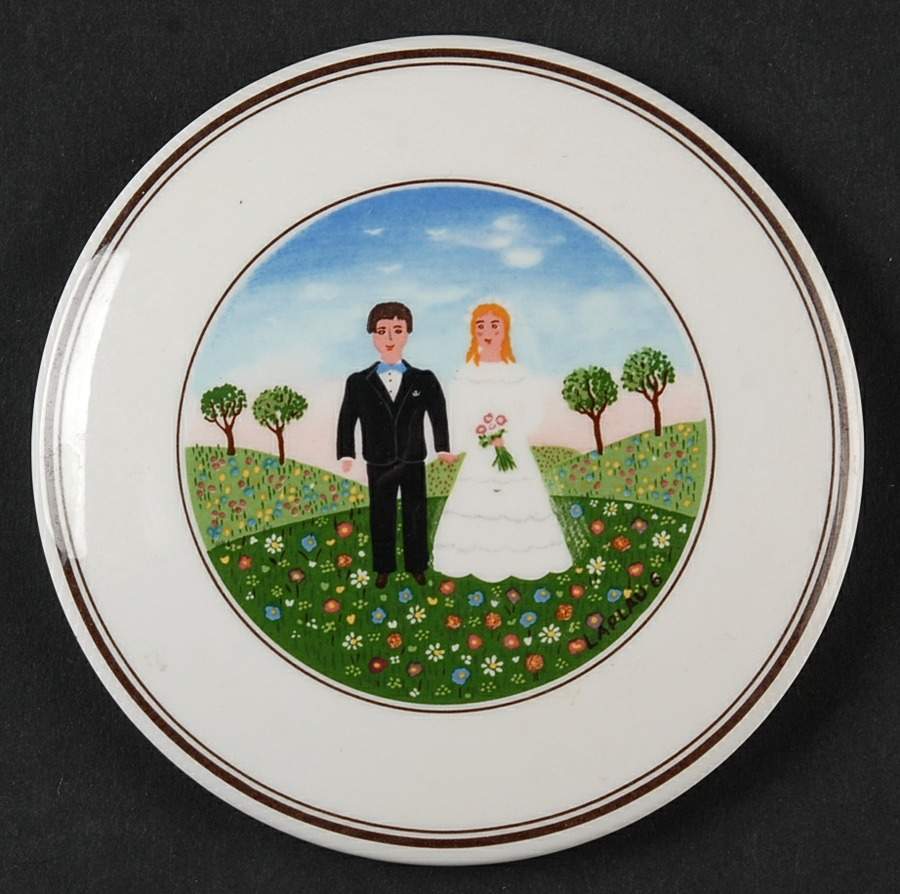 Naif Wedding Lid for Large Candy Box by Villeroy & Boch-1