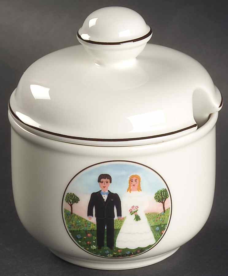 Naif Wedding Jam/Jelly & Lid by Villeroy & Boch-1