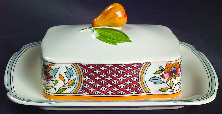 Normandie Square Covered Butter by Villeroy & Boch-1