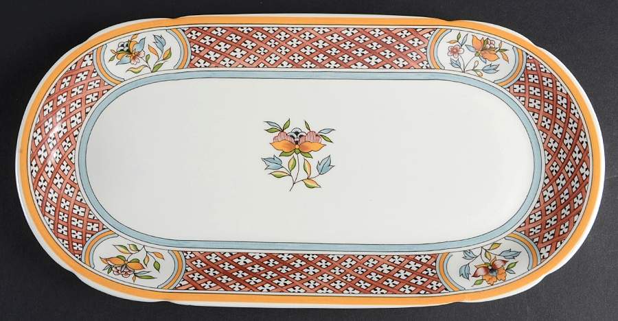 Normandie Large Sandwich Tray by Villeroy & Boch-1
