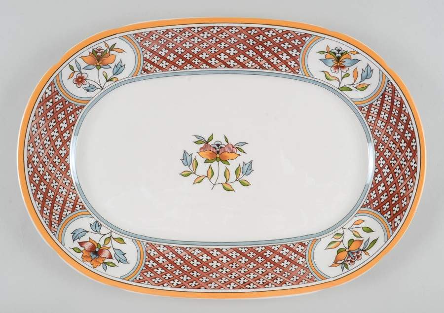 Normandie 15" Oval Serving Platter by Villeroy & Boch-1