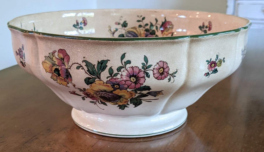 Old Abbey Sprays 9" Salad Serving Bowl by Villeroy & Boch-1