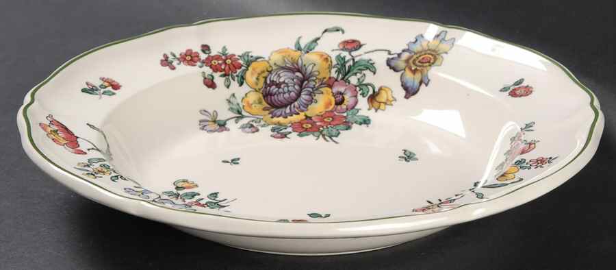 Old Abbey Sprays Large Rim Soup Bowl by Villeroy & Boch-1