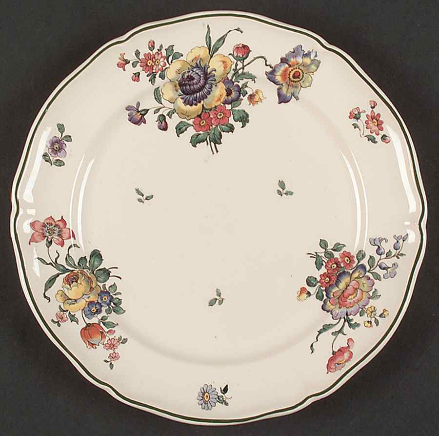 Old Abbey Sprays Salad Plate by Villeroy & Boch-1