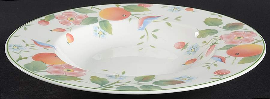 Orangerie Large Rim Soup Bowl by Villeroy & Boch-1