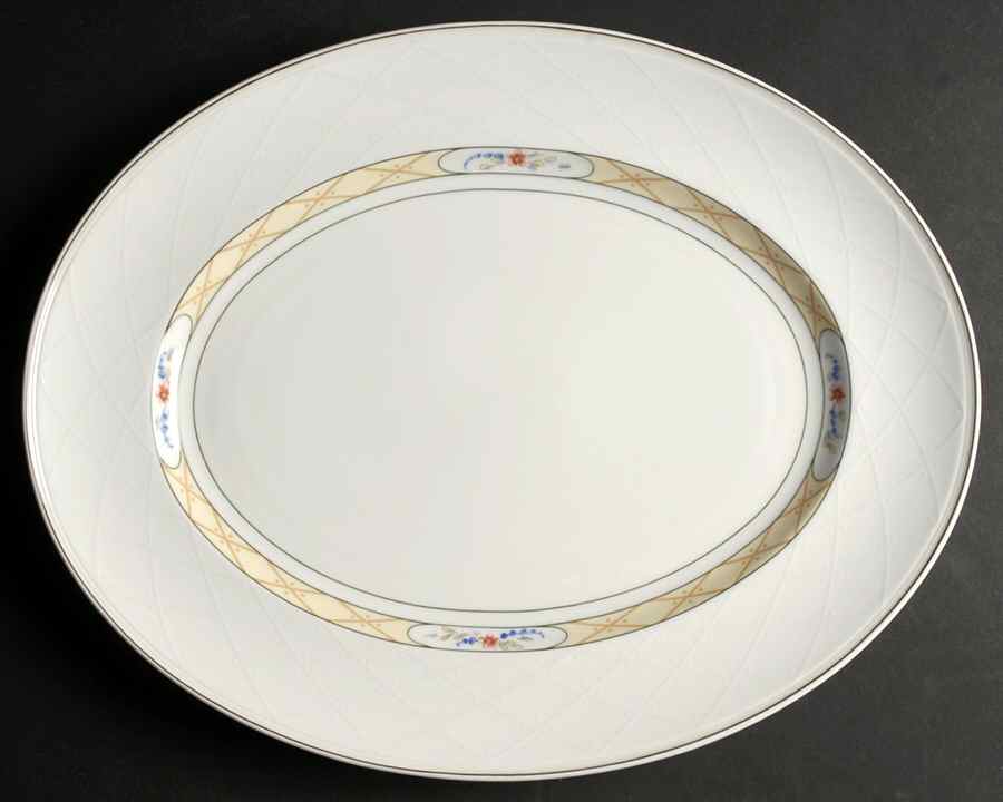 Orlando 15" Oval Serving Platter by Villeroy & Boch-1