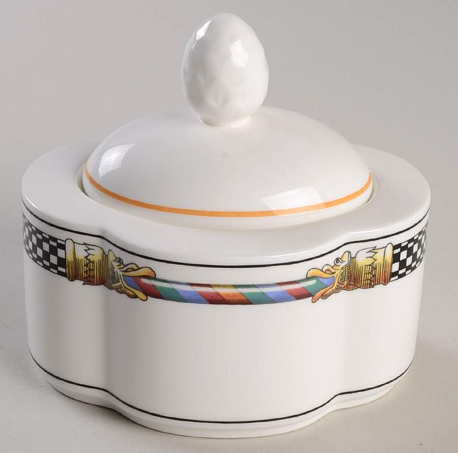 Ornamento Sugar Bowl & Lid by Villeroy & Boch-1