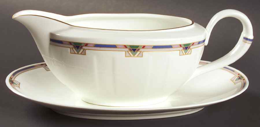 Park Avenue Gravy Boat & Underplate/Relish by Villeroy & Boch-1