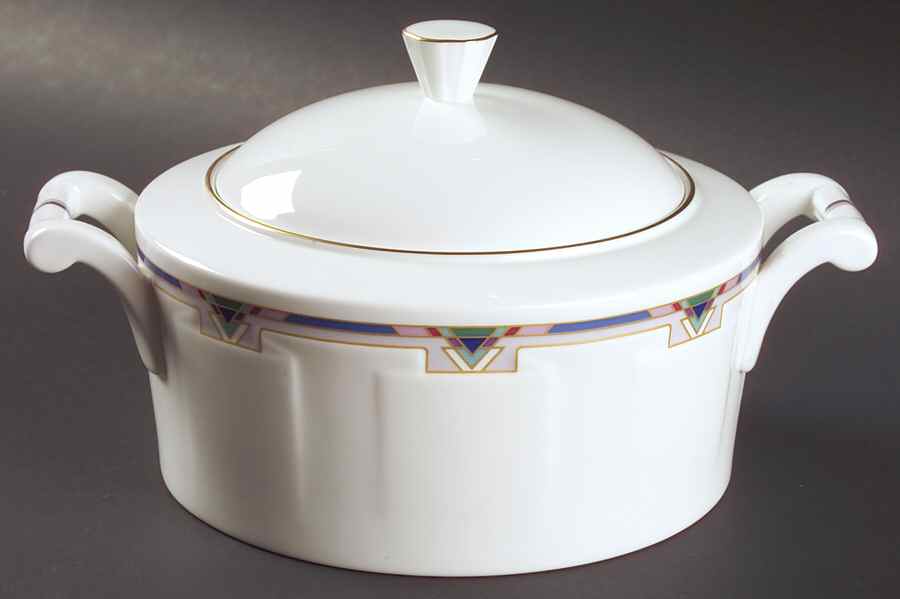 Park Avenue Round Covered Vegetable by Villeroy & Boch-1
